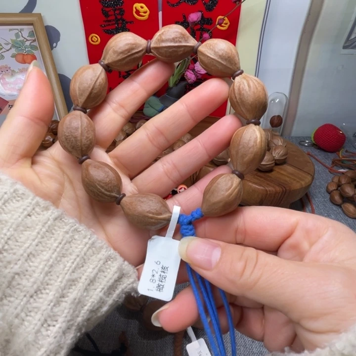 橄榄核手串/手链梅林铁核18.26