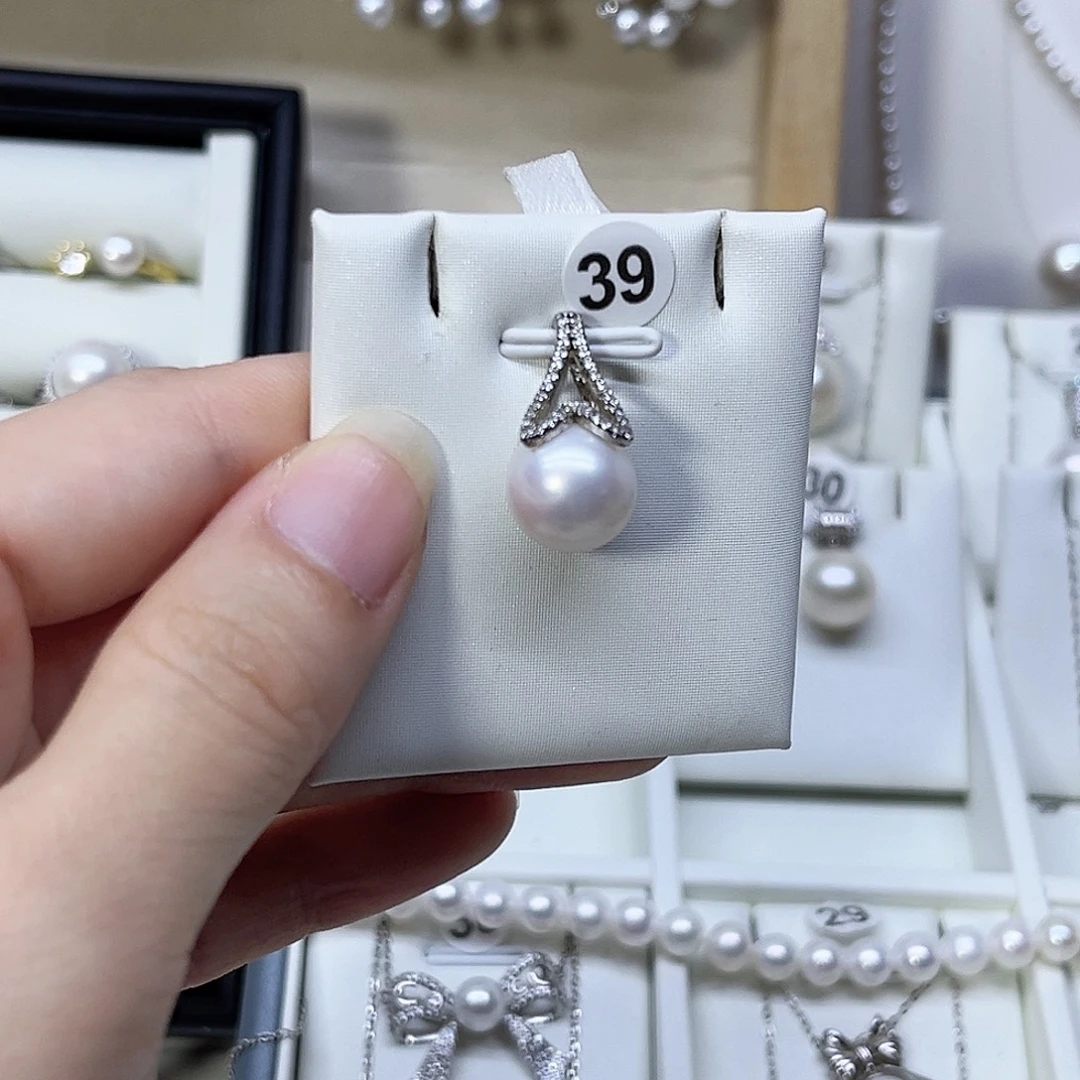 淡水珍珠颈饰银S925镶嵌