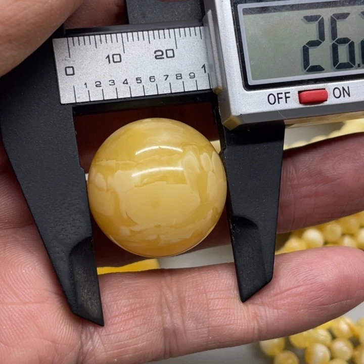 琥珀未镶嵌裸石珠子