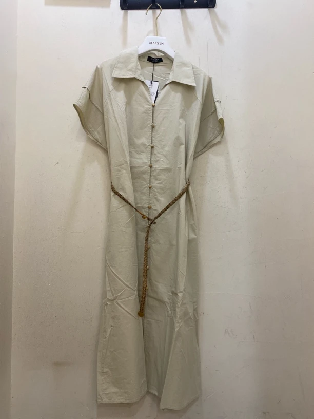 麦寻夏季长款连衣裙qllfq055