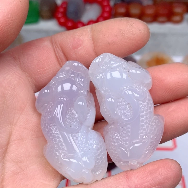 玛瑙/玉髓颈饰未镶嵌N****