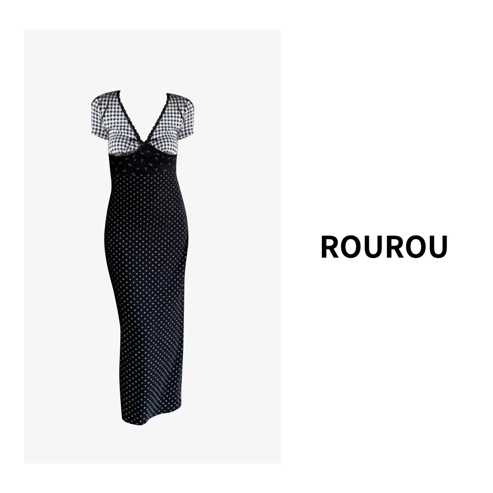 肉肉家*大码米兰游记连衣裙