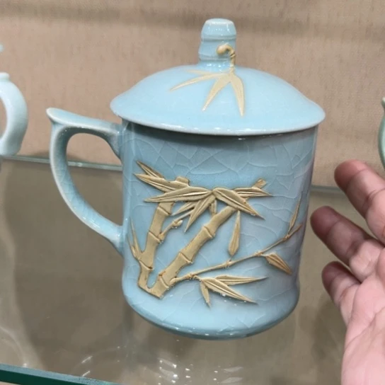 瓷片陶瓷茶具汝瓷茶具