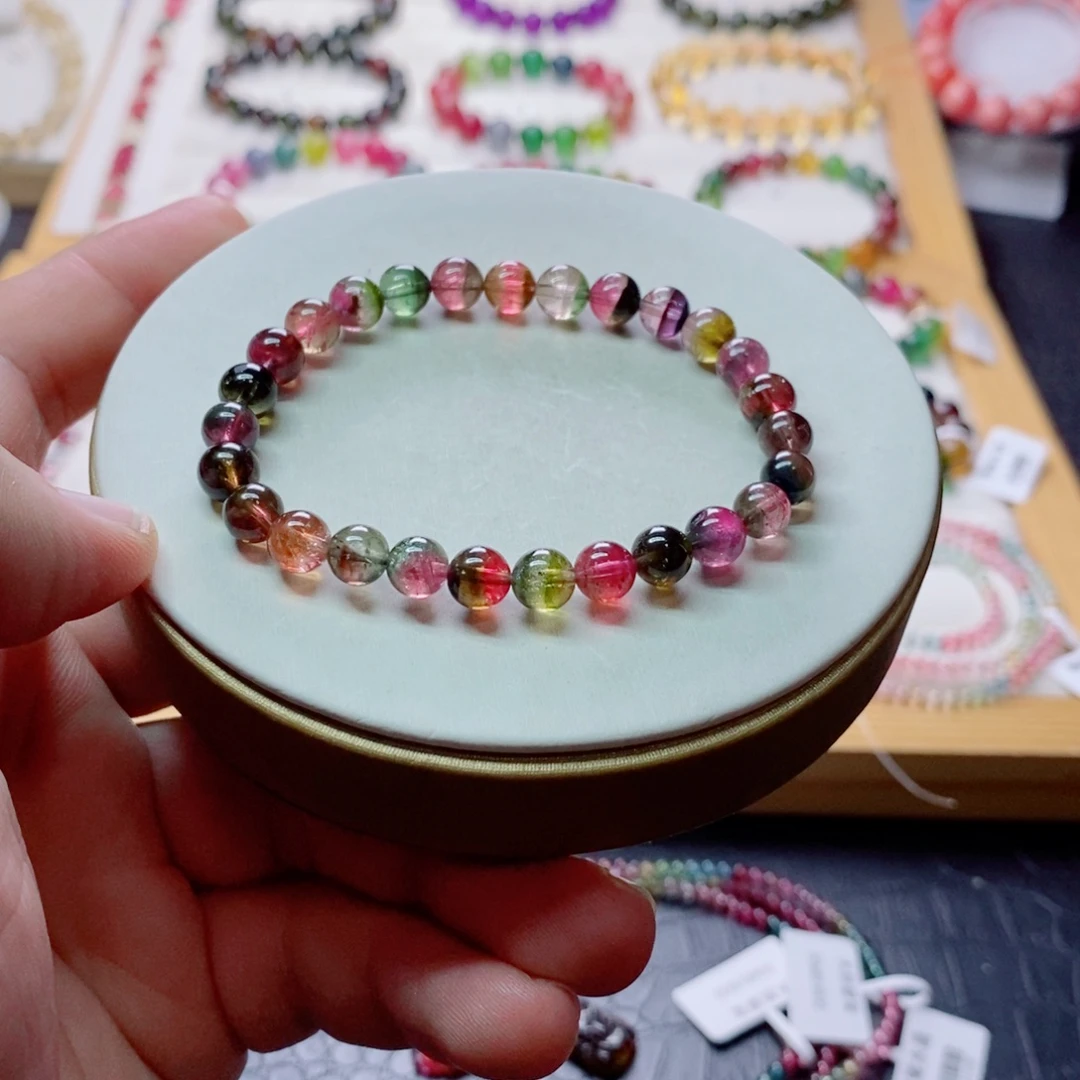 未镶嵌碧玺手链碧玺