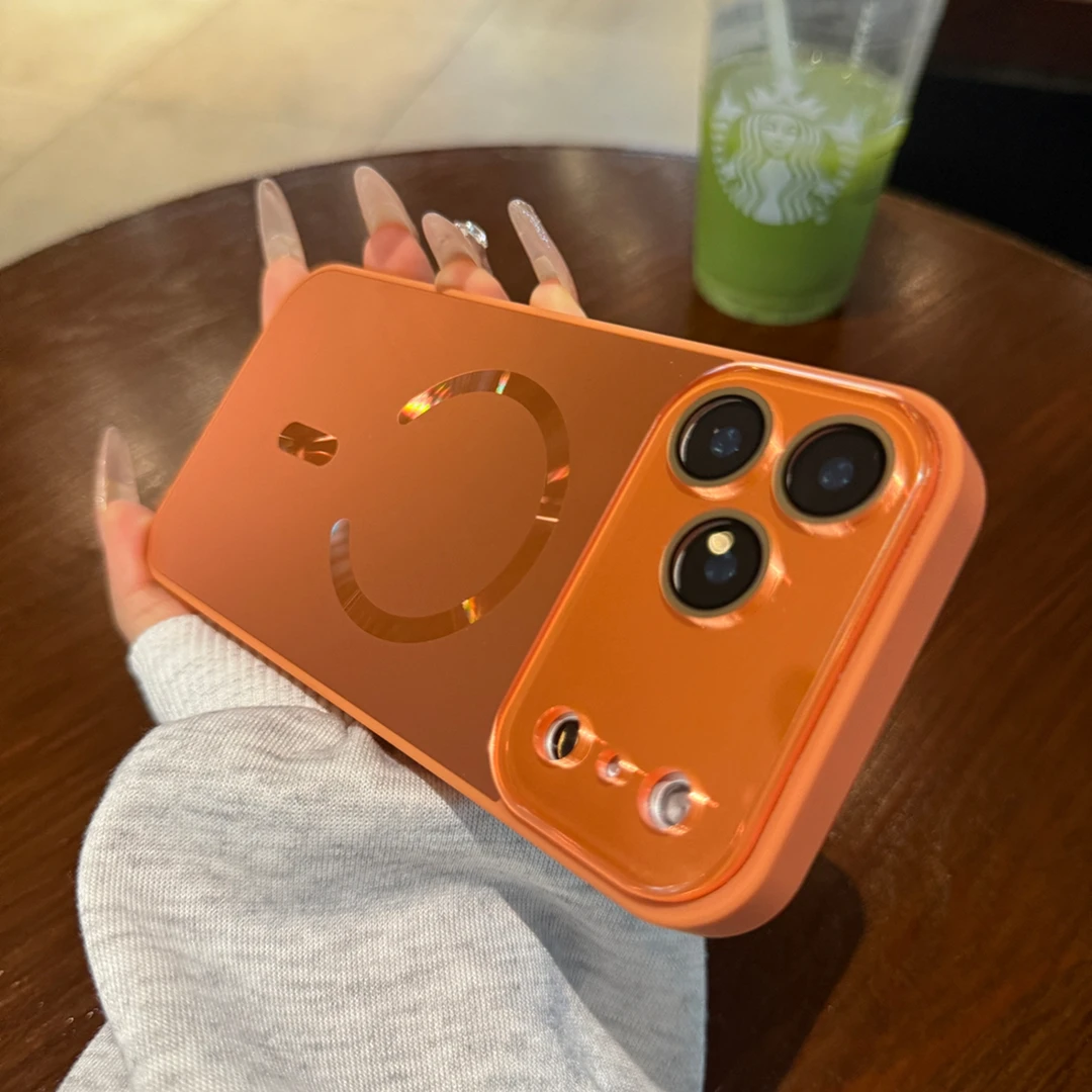 星宇橙秒变17适用于苹果17promax手机壳磁吸带镜头膜男女数码配件