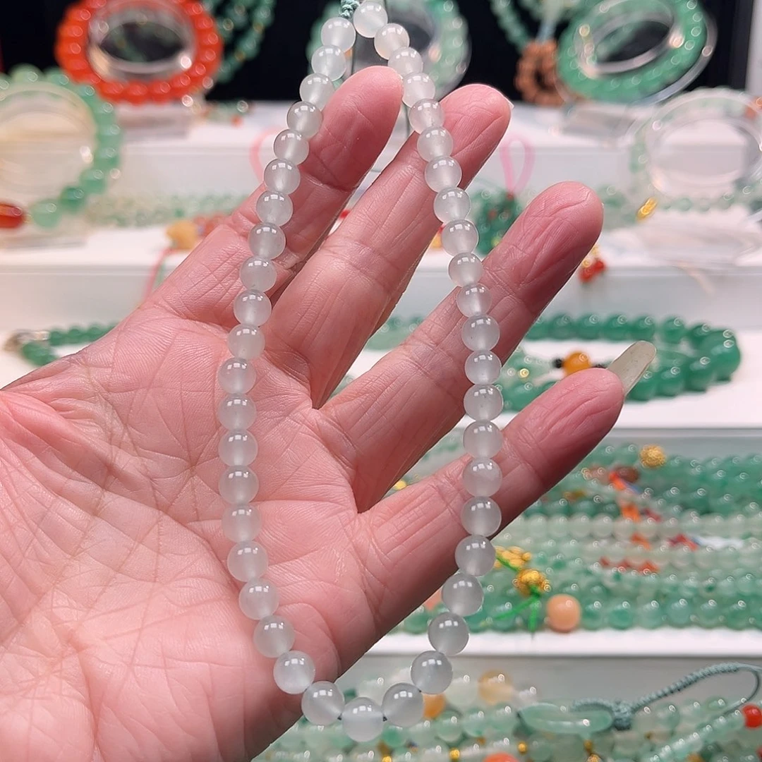 石英质玉合金项链手机链