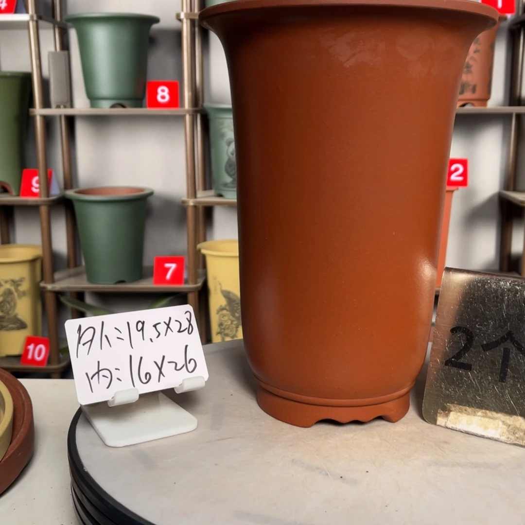 紫砂花盆紫砂花盆