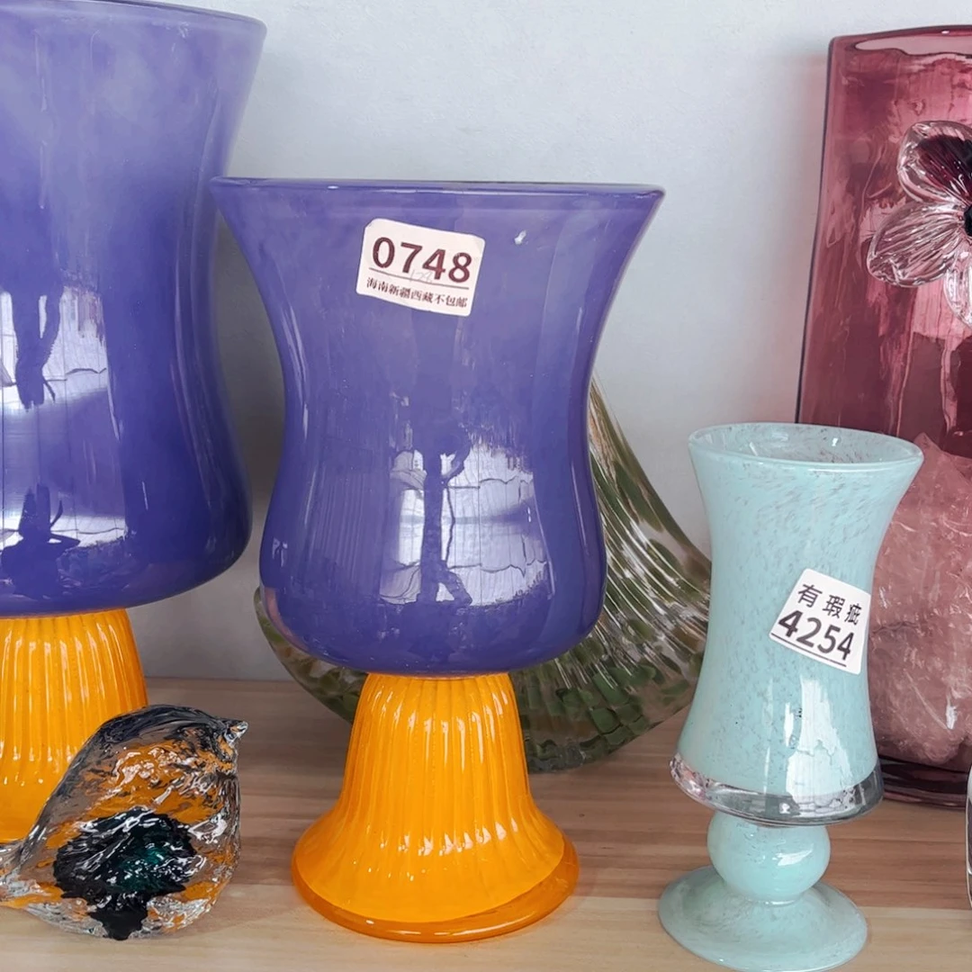 琉璃0748 花瓶摆件高28.5