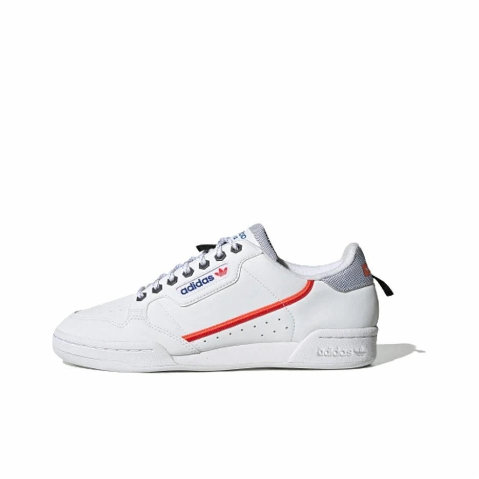 【无盒】adidas originals Continental8080低帮板鞋男款白橘FW5251