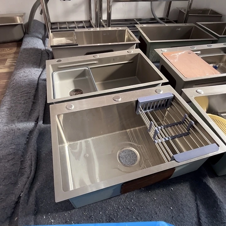 方形款68.45水槽➕抽拉龙头一套