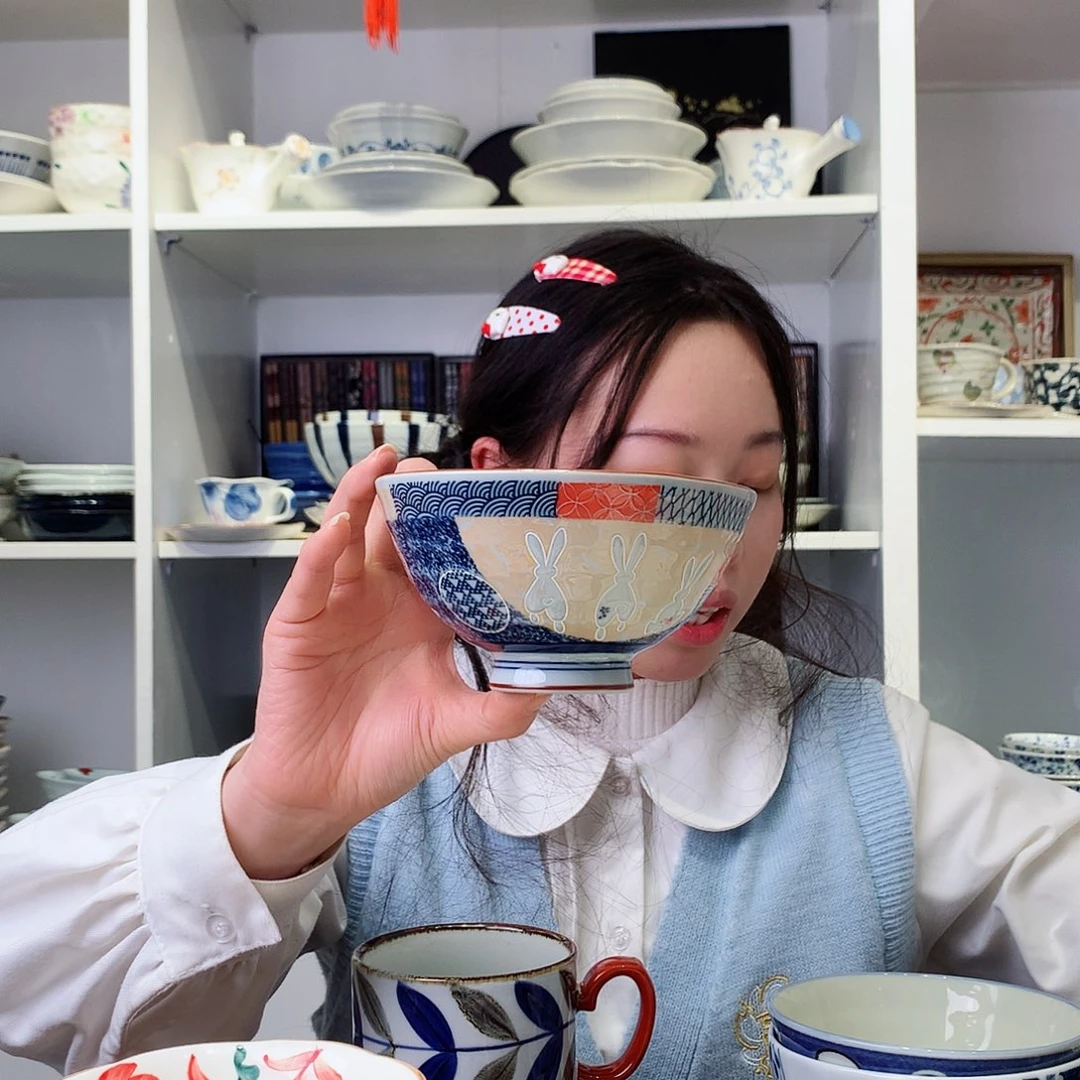 钛合金兔子米饭碗