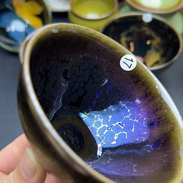 茶盏建窑建盏主人杯微瑕