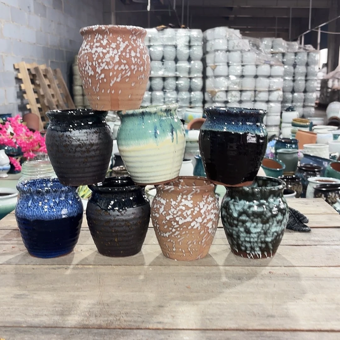 正品八个高12/10红陶