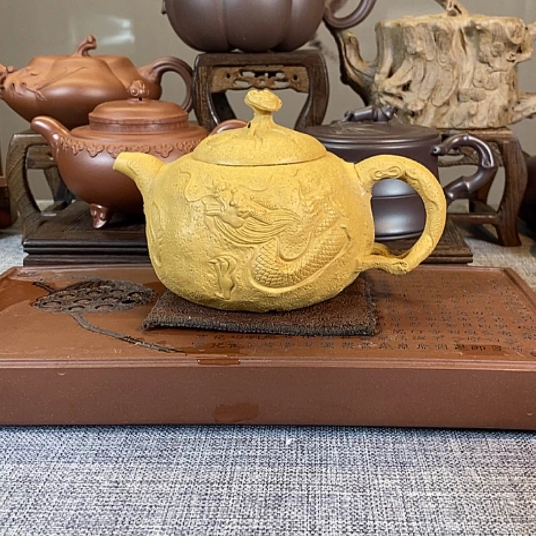 【闪购商品】茶壶紫砂仙*球宜兴紫砂壶收藏