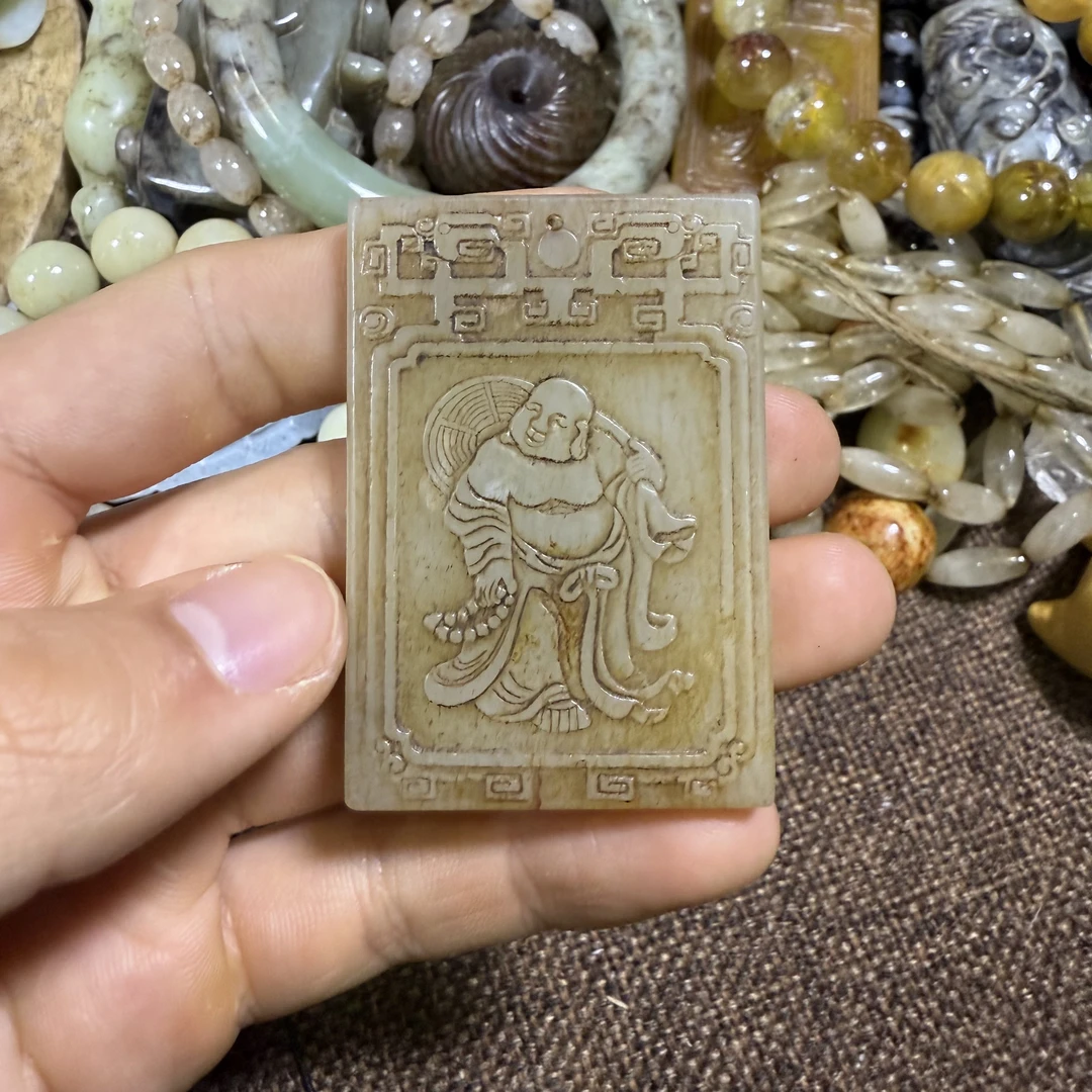 和田玉佛牌吊坠挂件