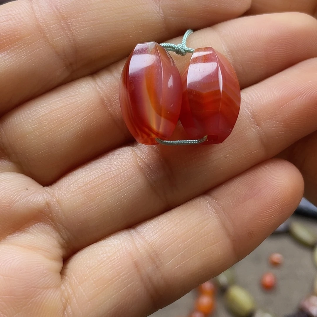 玛瑙/玉髓未镶嵌颈饰