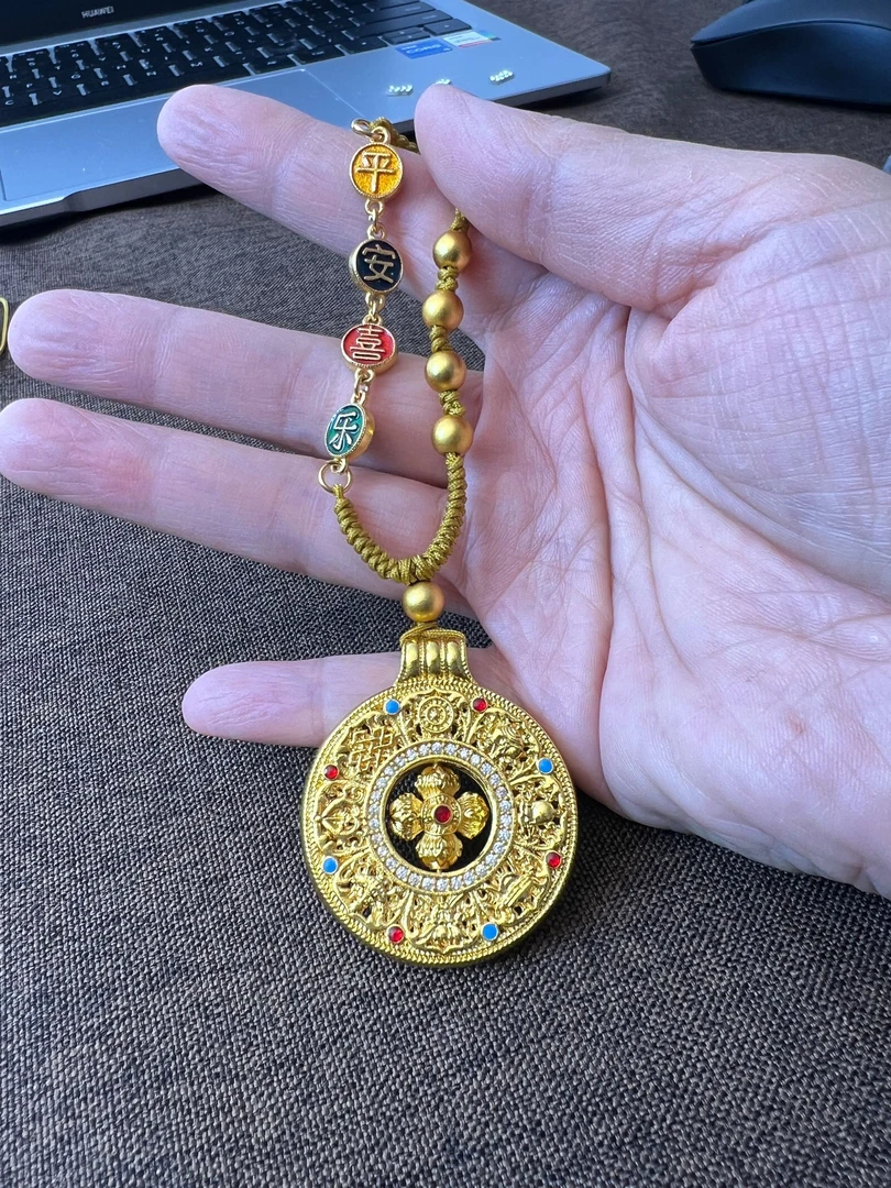 八宝罗盘  轻奢时尚百搭围巾