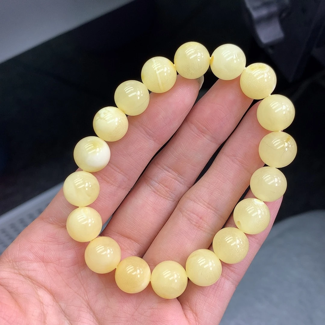 琥珀未镶嵌珠宝奇石11mm