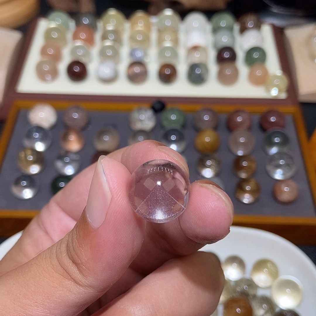 欣***子水晶珠宝半成品未镶嵌