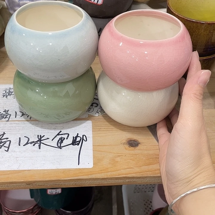 陶瓷花盆凑12米包邮