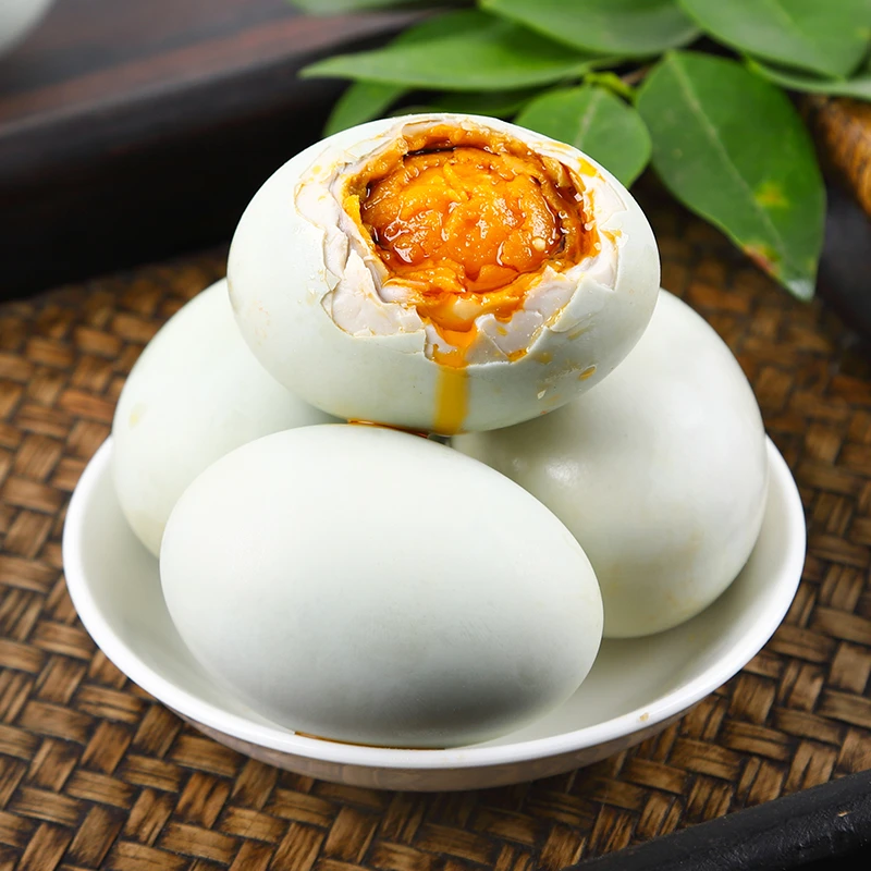 【4枚咸鸭蛋】腌制咸香味道咸鸭蛋翻沙流油70g/枚醇香味道-