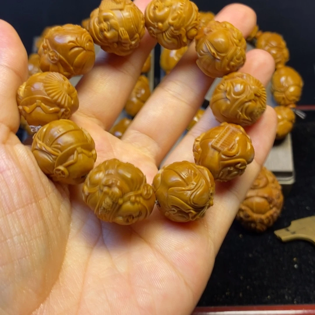 橄榄核手串/手链时刻来财时刻来财时刻来财