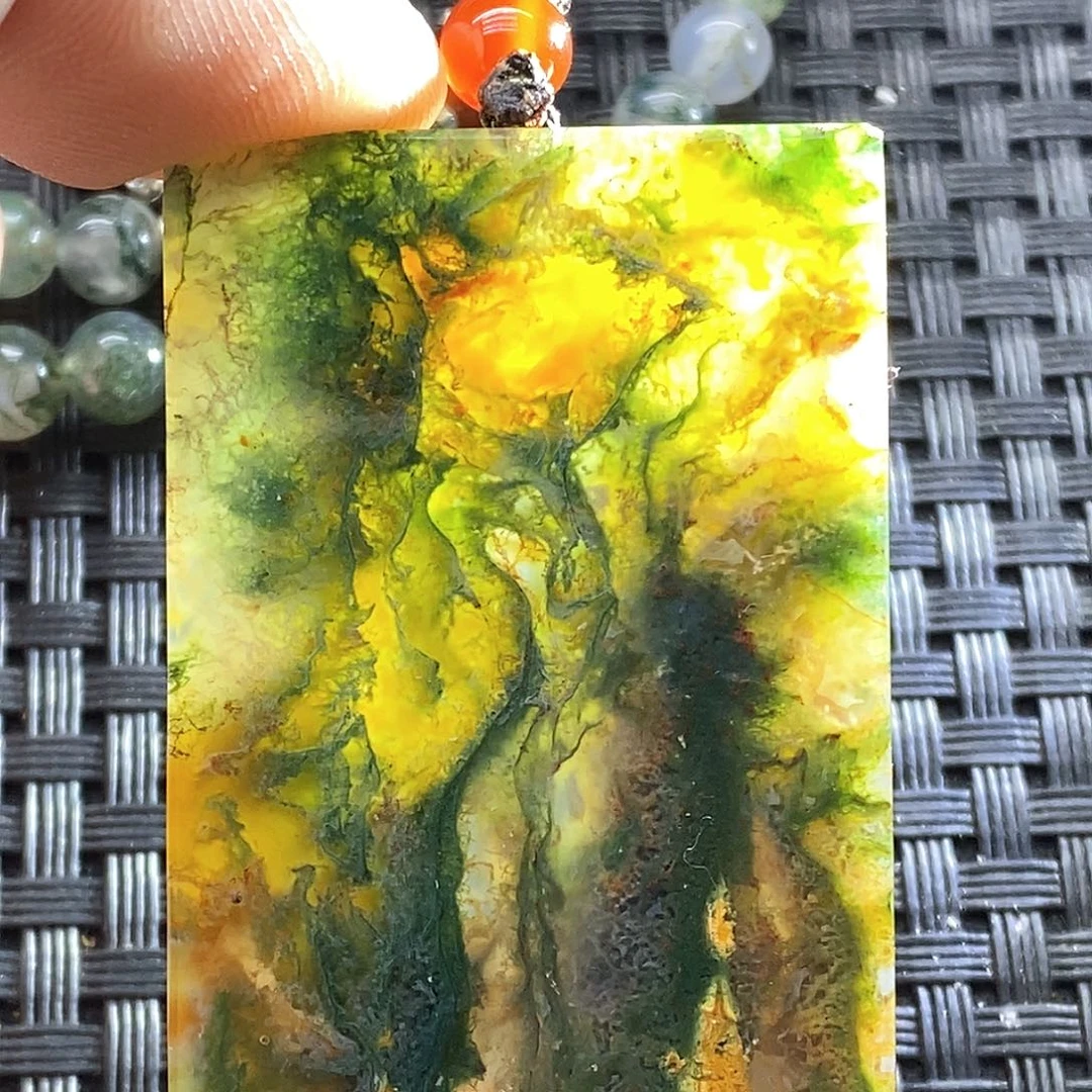 未镶嵌颈饰玛瑙/玉髓沉*