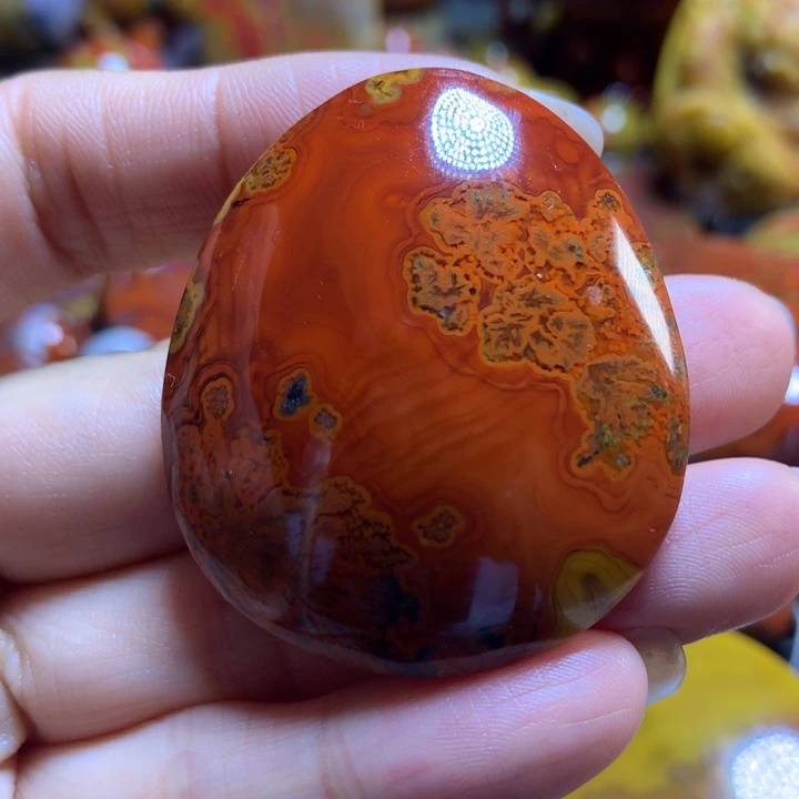 玛瑙/玉髓战国红吊坠未镶嵌