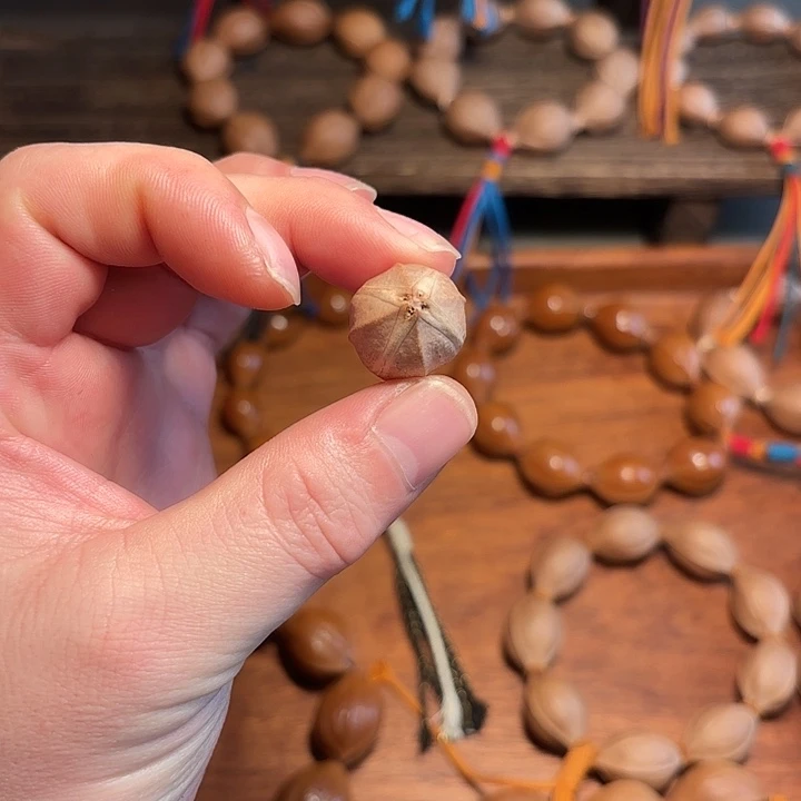 古***拉橄榄核手串/手链梅林铁核18正四花三通定制不退不换