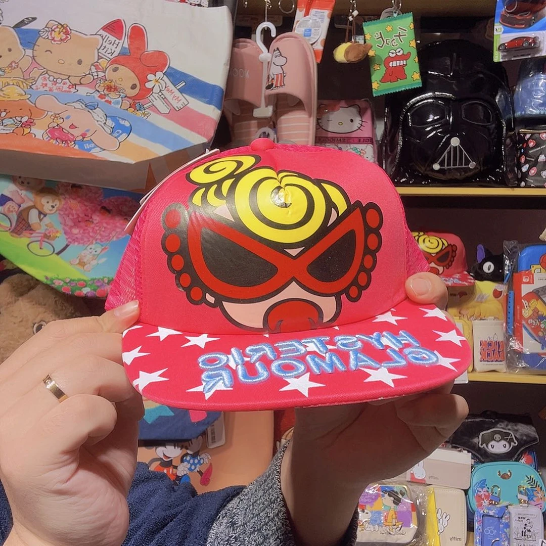 织物黑超帽子枚粉色