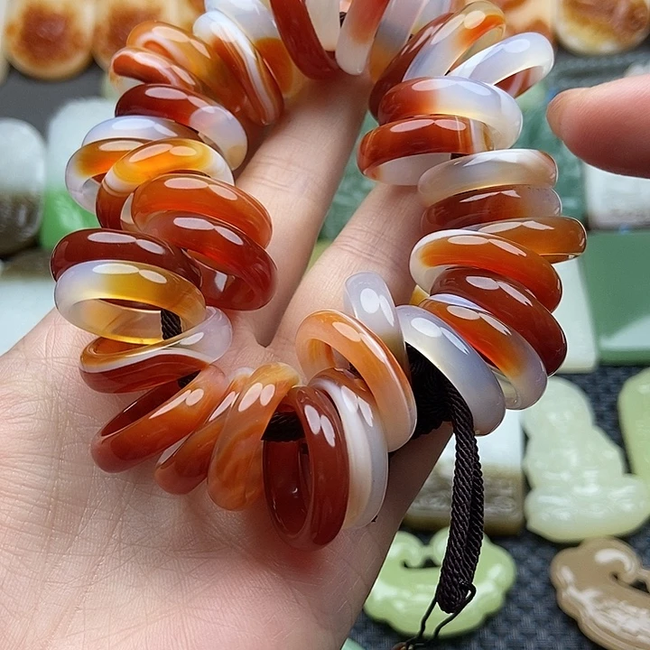 玛瑙/玉髓未镶嵌戒指