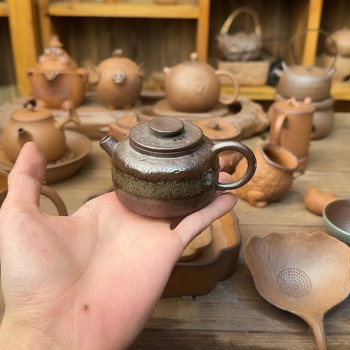 原矿老岩泥茶器系列
