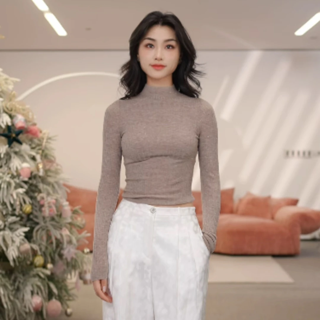 limil/丽米儿新款针织打底上衣938045