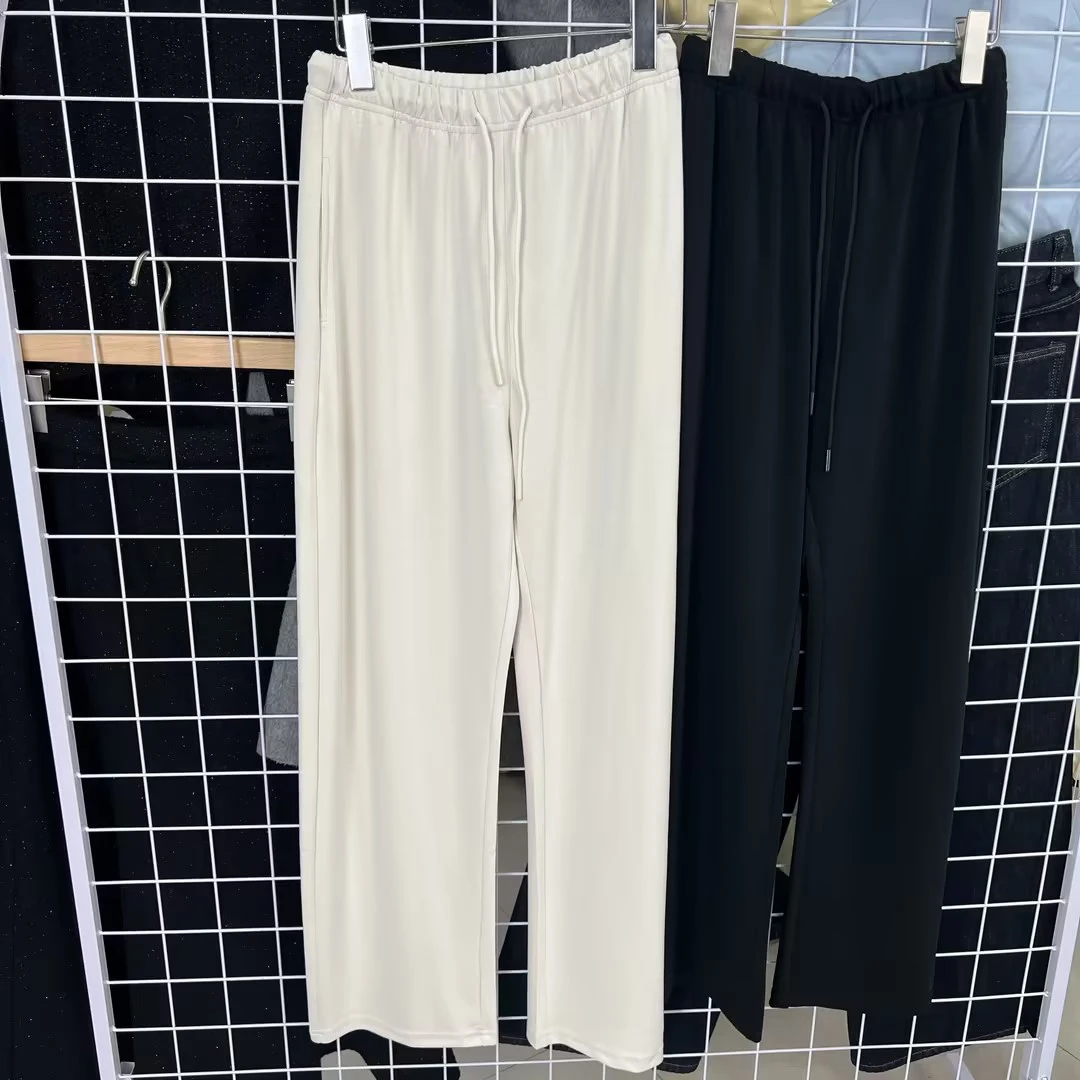 凡人优品女士直筒百搭舒适潮流春夏休闲裤O065