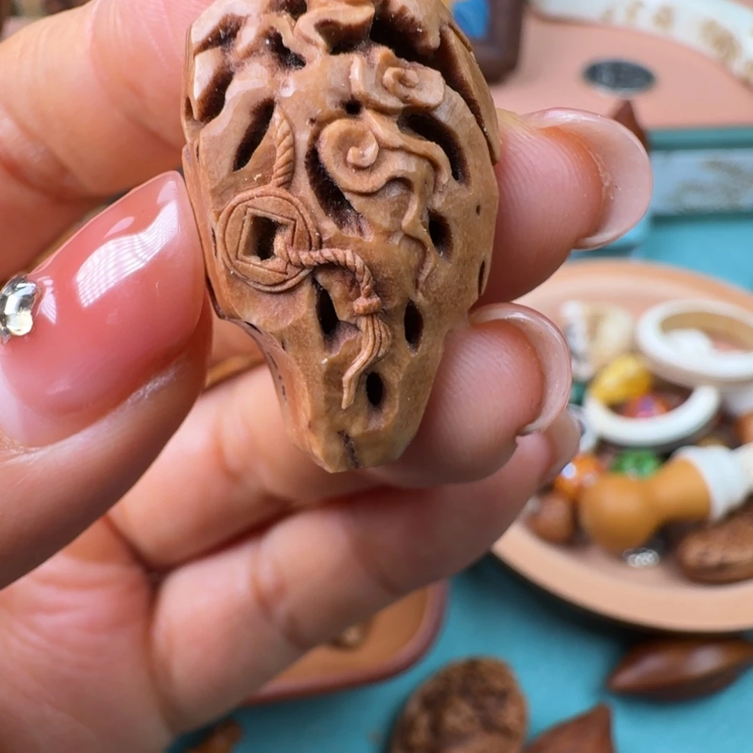 手串/手链橄榄核核潮核雕手工制作