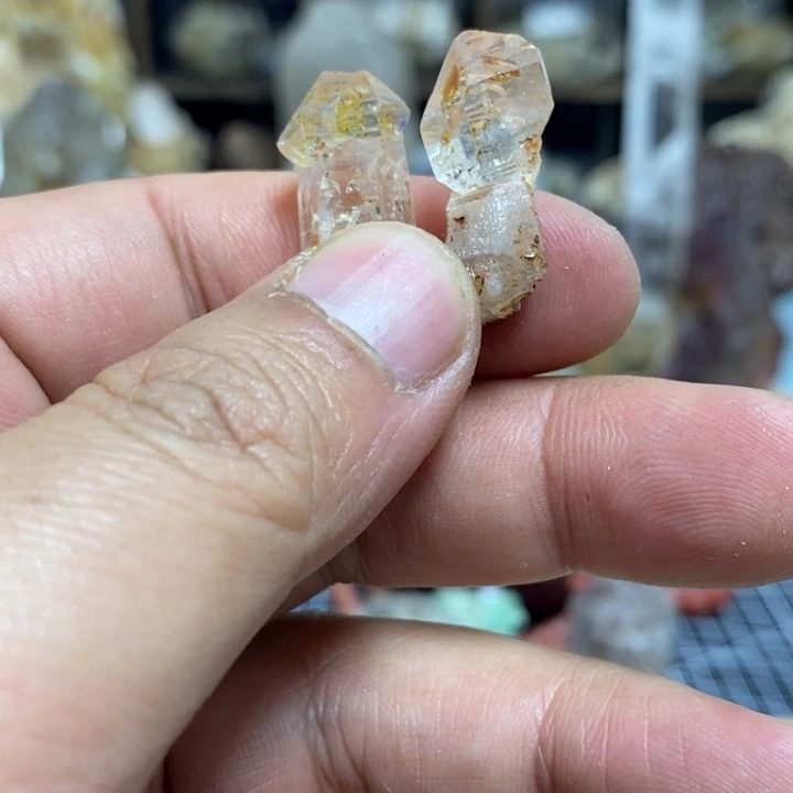 水晶水晶柱未镶嵌