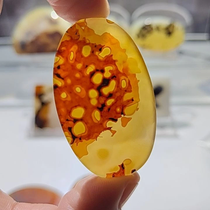 玛瑙/玉髓未镶嵌吊坠(不含链)52号