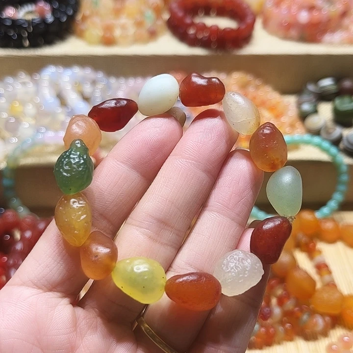 玛瑙/玉髓未镶嵌手链