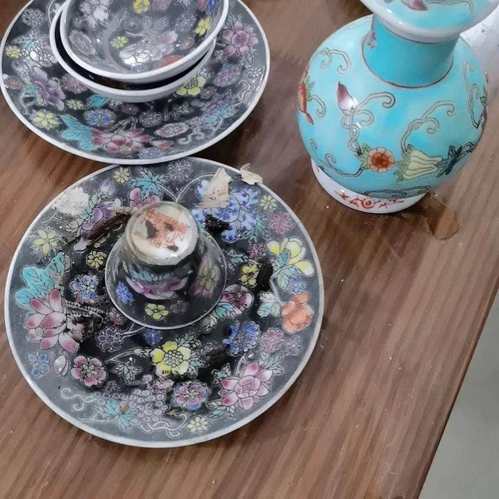 当代瓷器陶瓷工艺品胖*