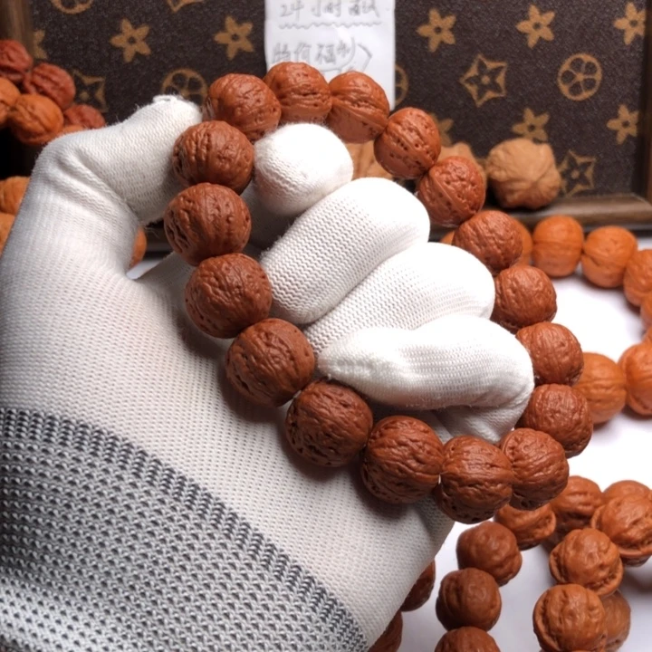 文玩核桃手串龙珠18