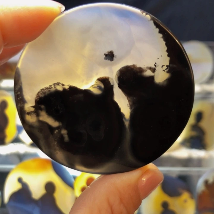 合金玛瑙/玉髓珠宝奇石205有瑕