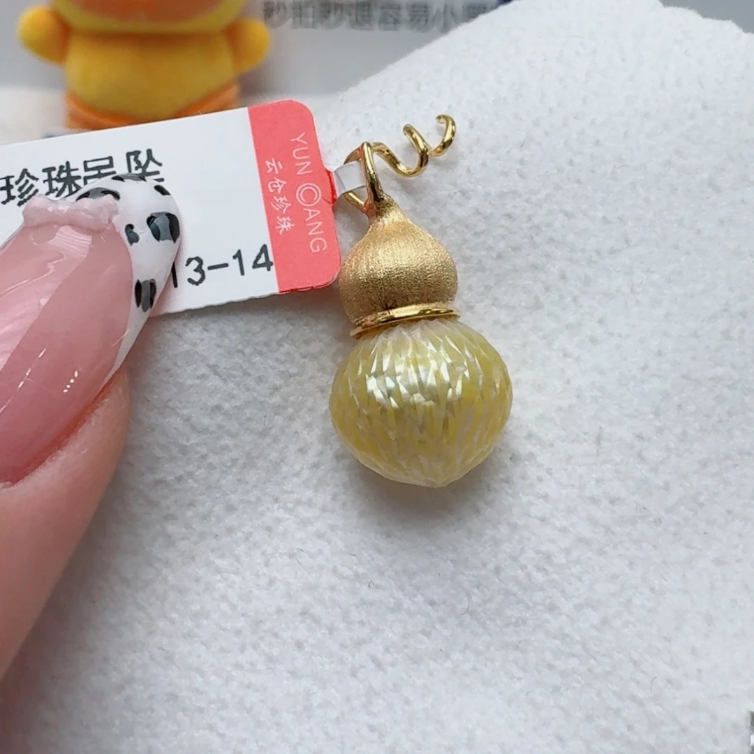 颈饰海水珍珠银S925镶嵌@@v521