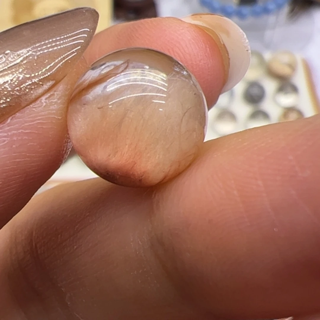 水晶手链未镶嵌兔毛