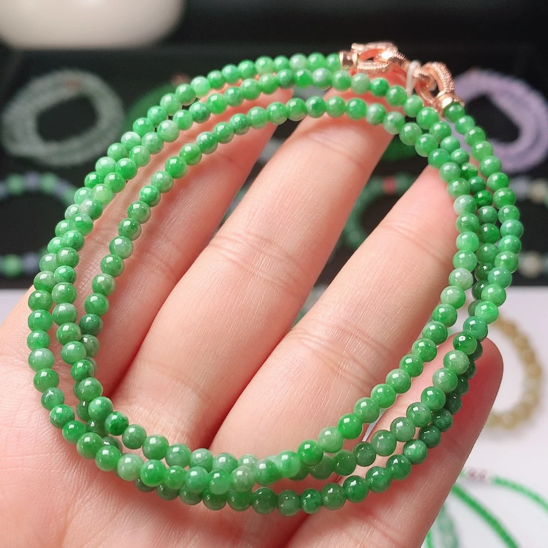 翡翠未镶嵌手链翡翠