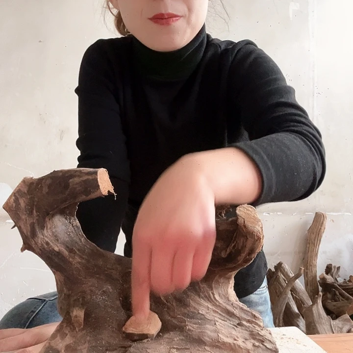 洪***景木太行崖柏摆件摆件