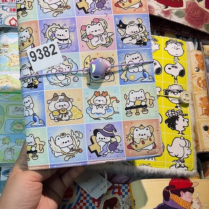 织绣A5 活页不加纸9382