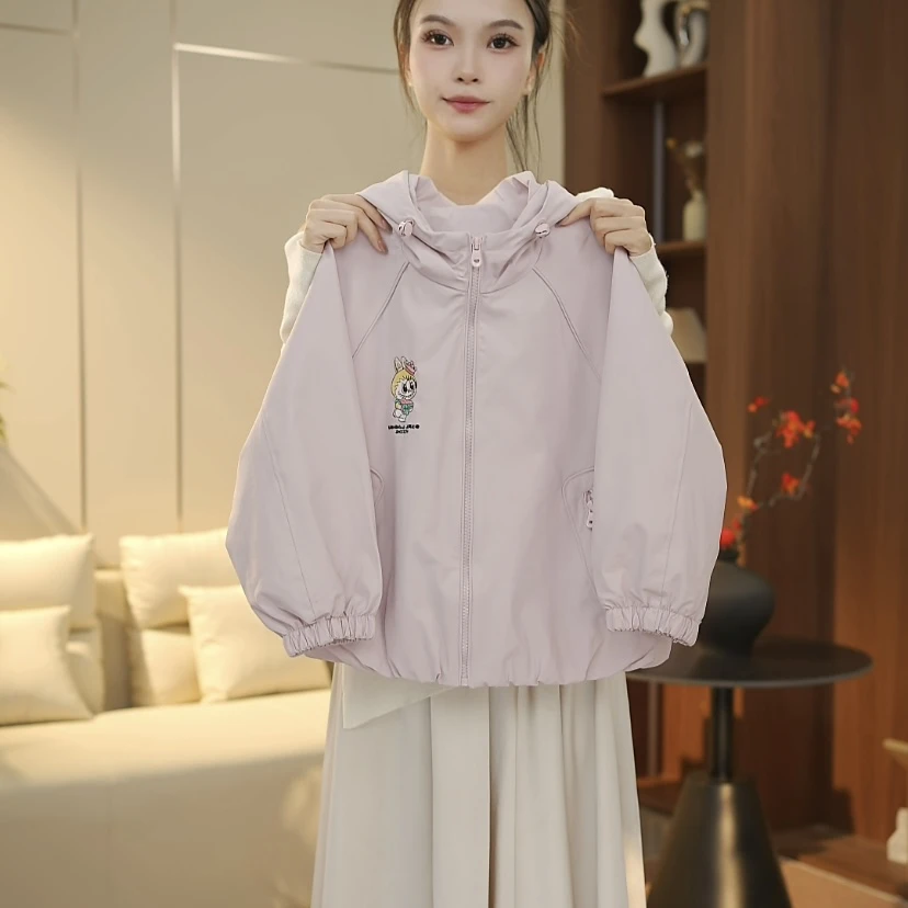 boboe/波波鹅2025秋季新款女童休闲时尚百搭外套--Y5235