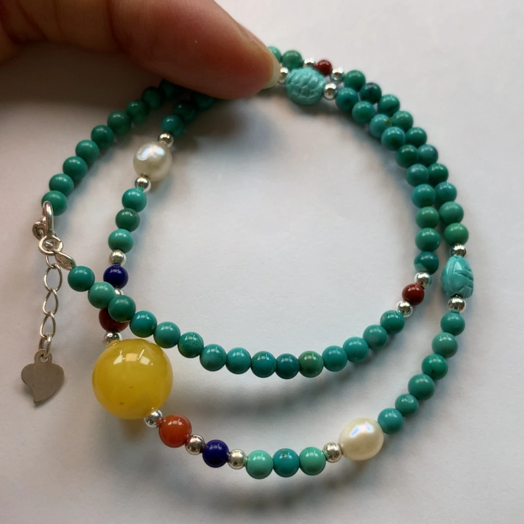 绿松石手串未镶嵌