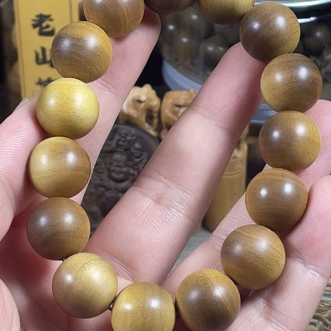 檀香木柳*环1.5横纹黑肉，印度老山檀香