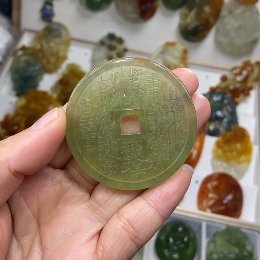 【闪购商品】未镶嵌蛇纹石玉颈饰